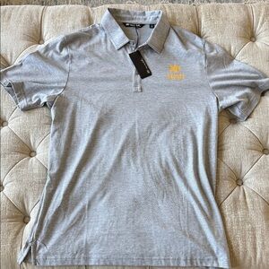 Travis Mathew Men’s XL Gray Polo Shirt